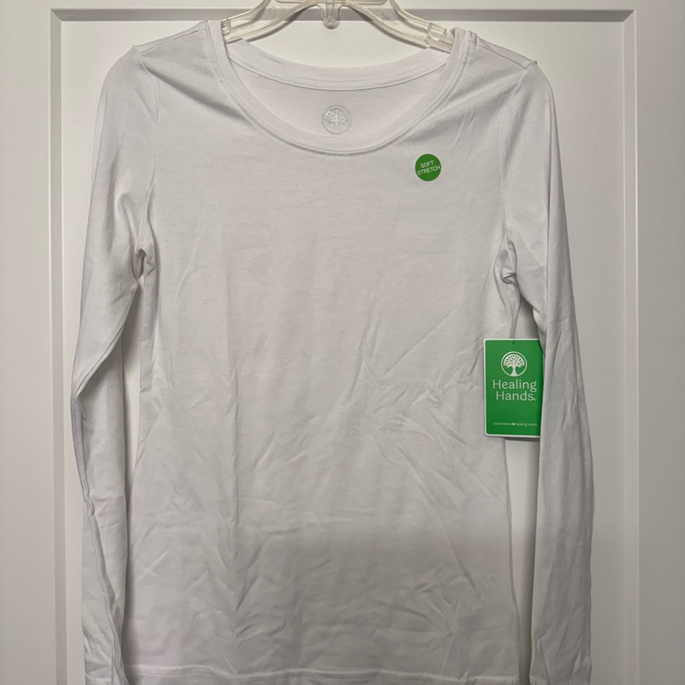 Healing Hands White Melissa Top